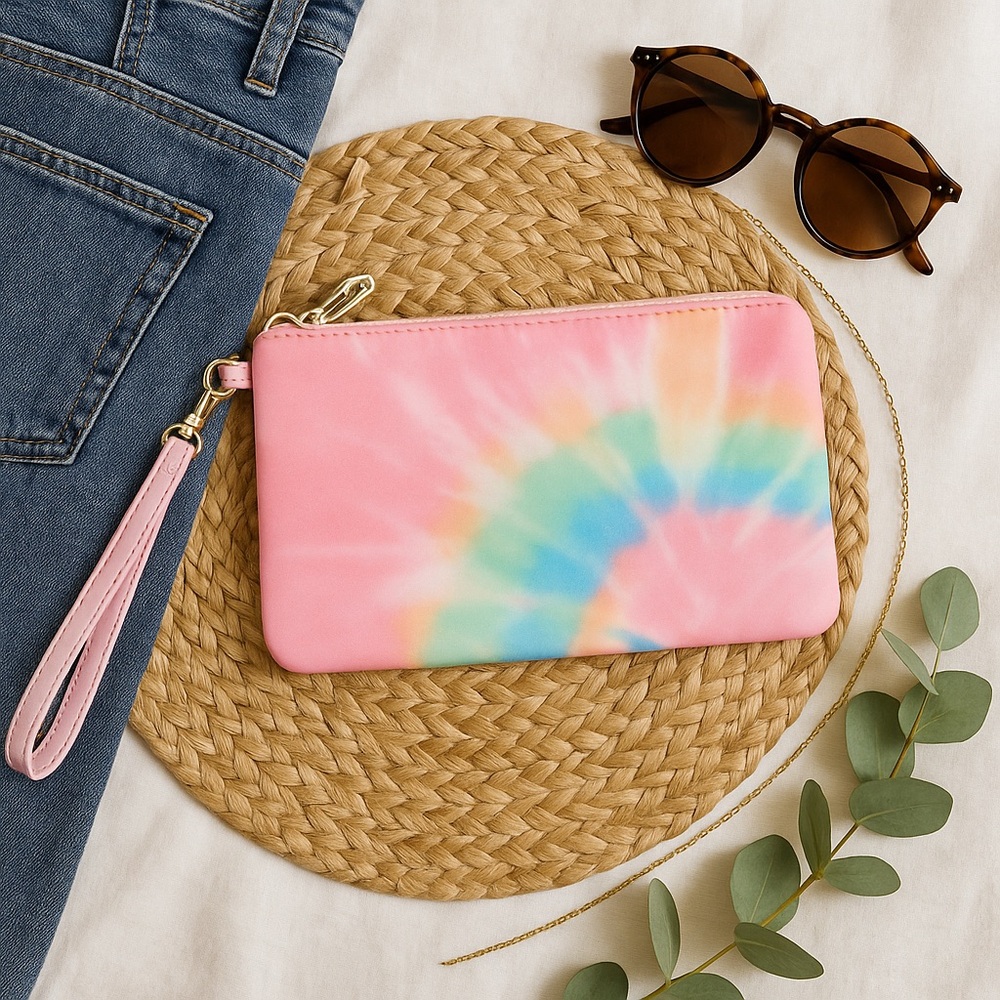 STONEY CLOVER LANE X Target Tie Dyed Pouch Makeup Bag